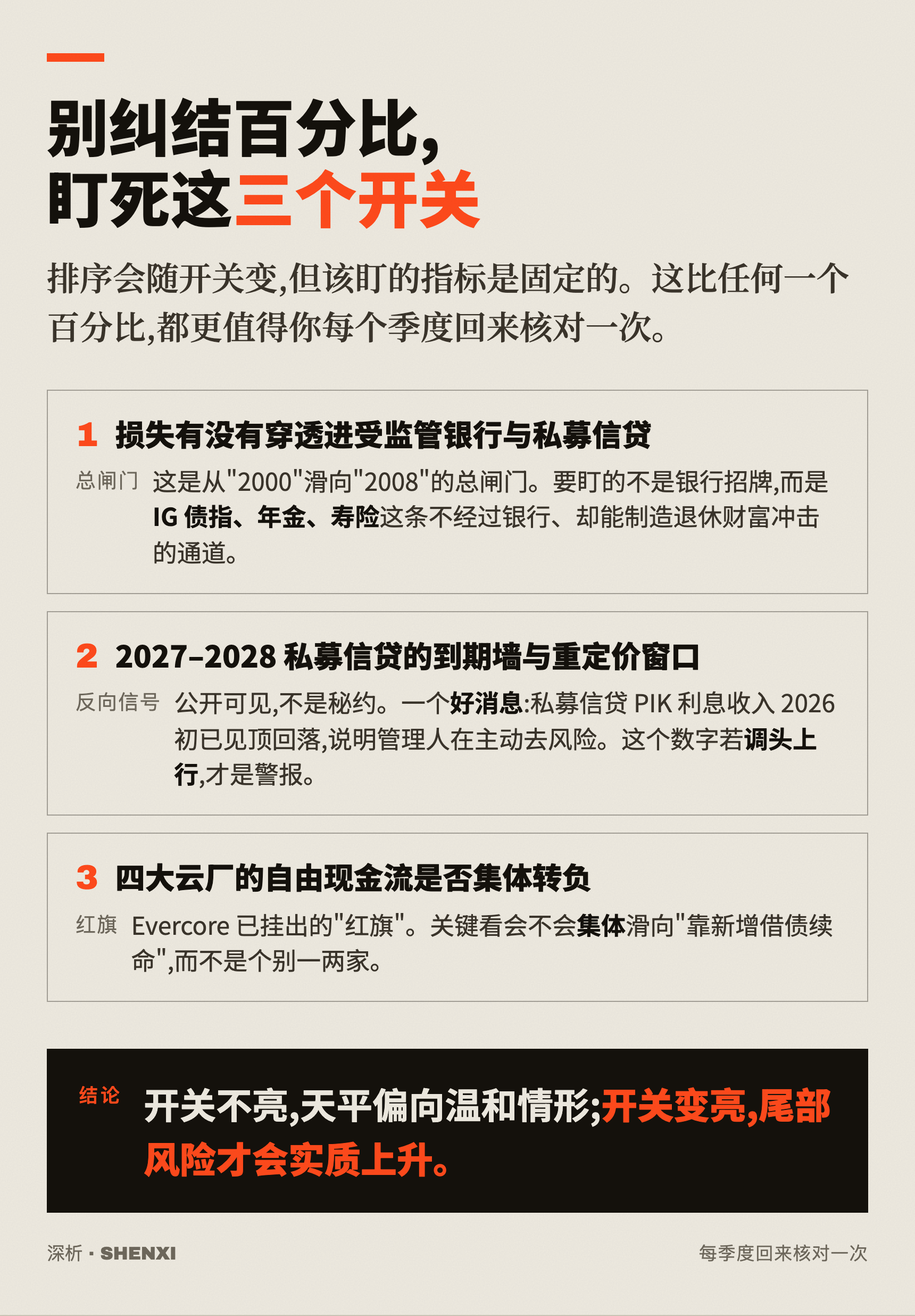 别纠结百分比,盯死这三个开关